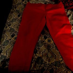I am selling these red tight pants and it really stretch and comfy